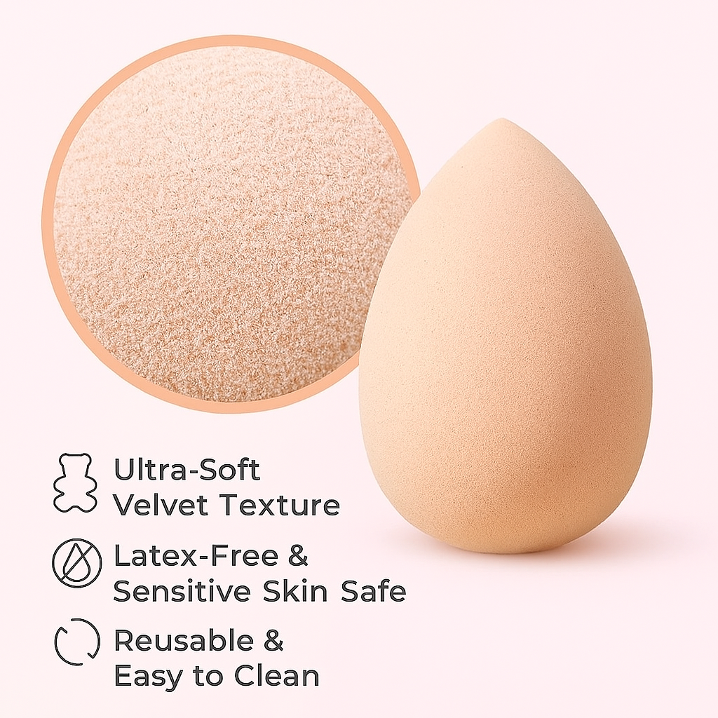 SilkSwirl Makeup Sponges 4X